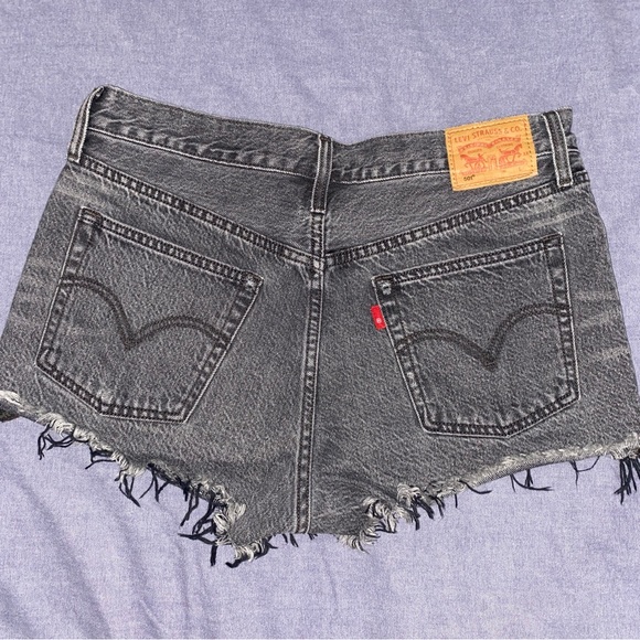 Bundle Lot Of 2 Womens Jeans black Shorts Levis, Klique 29 L - Picture 9 of 11